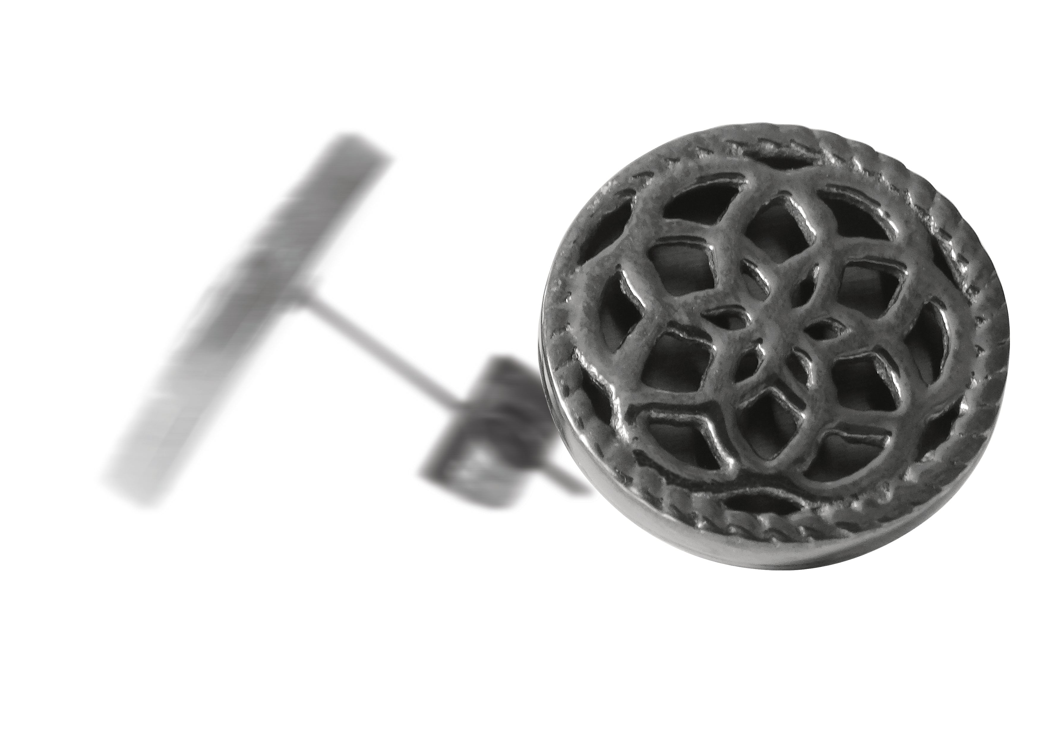 Dreamcatcher Oorbellen Flower grijs TFE02SGR-0